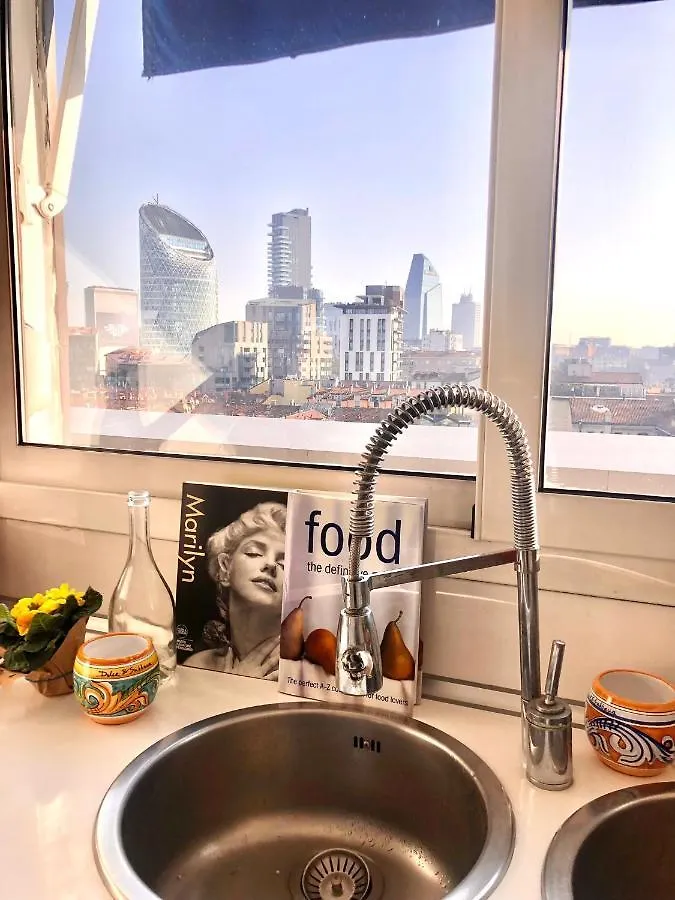 Apartmán Attic 9Th Floor With 2 Terrace In Milan Center Brera With Amazing View Itálie