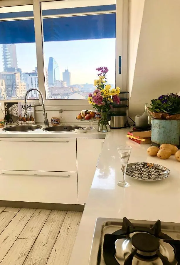 Apartmán Attic 9Th Floor With 2 Terrace In Milan Center Brera With Amazing View
